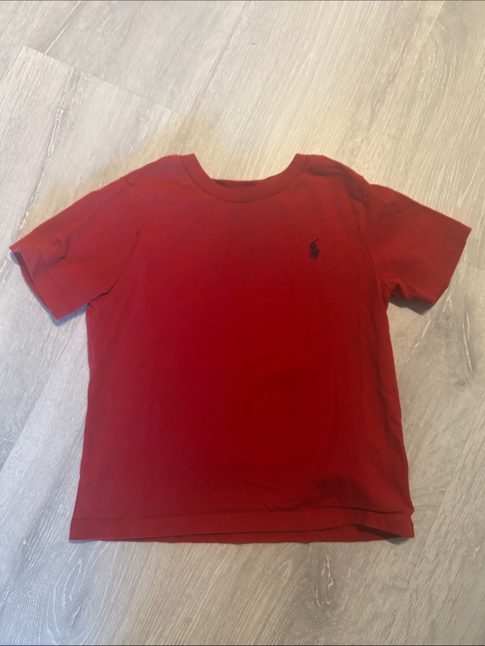 Ralph Lauren Baby Red Short-Sleeve Polo Logo Tee
